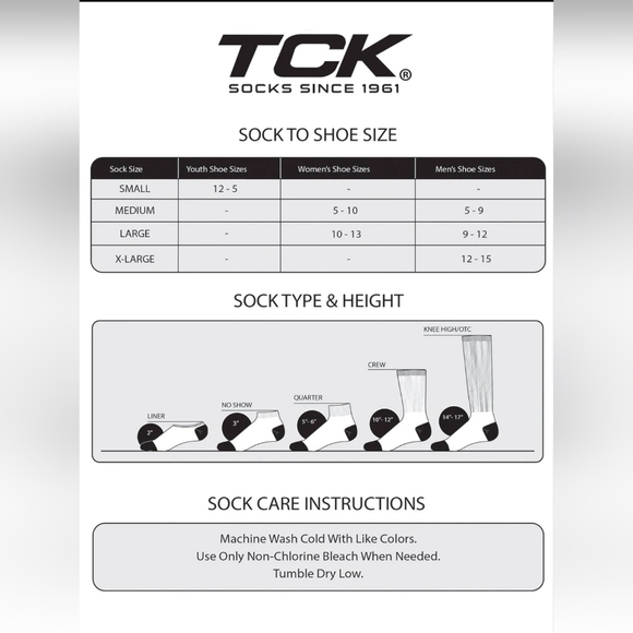 TCK Performance Baseball/Softball Socks - Picture 4 of 4